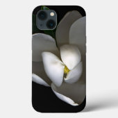 花 |白い独身のマグノリアの花 Case-Mate iPhoneケース (裏面)