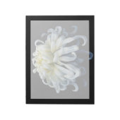 花 |白菊 ノートパッド (回転)