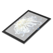 花 |白菊 ノートパッド (アングル)