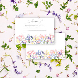 花 – 私は誰ブライダルシャワーゲーム 便箋