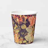 花 紙コップ (正面)