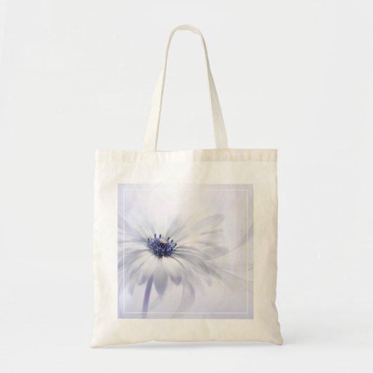 花 |紫淡い色のの花 トートバッグ (正面)