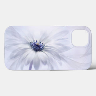 花 紫淡い色のの花 iPhone 13ケース