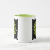 花 |緑の菊 マグカップ (中央)