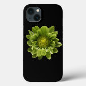 花 |緑の菊 Case-Mate iPhoneケース (裏面)