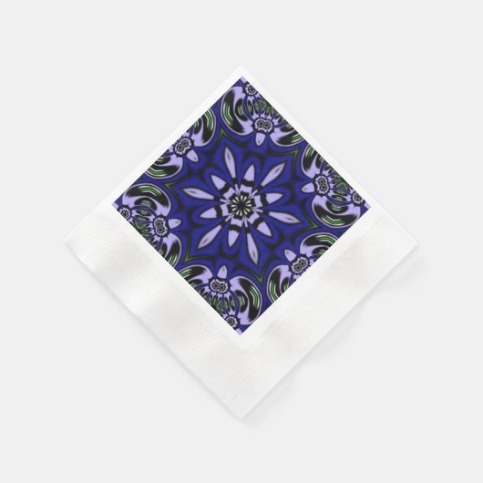 花 縁ありカクテルナプキン (角)