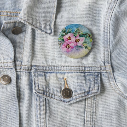 花 缶バッジ (インサイチュ)