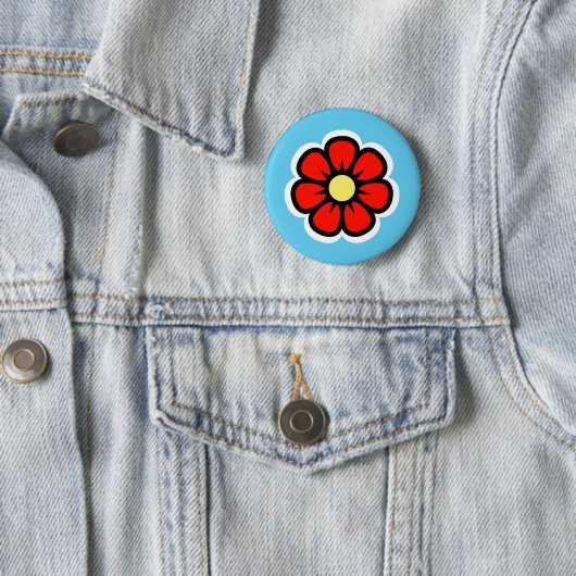 花 缶バッジ (インサイチュ)