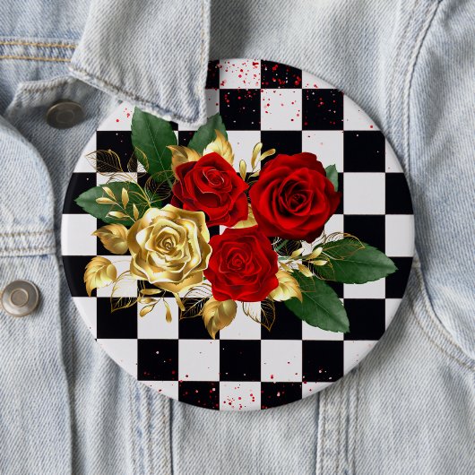 花 缶バッジ (インサイチュ)