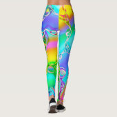 花 – 色鮮やかな方法1 レギンス (裏面)