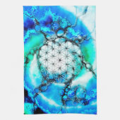 花 – 色鮮やかな方法2 キッチンタオル (縦)