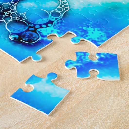 花 – 色鮮やかな方法2 ジグソーパズル (側面)