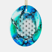 花 – 色鮮やかな方法2 セラミックオーナメント (右)