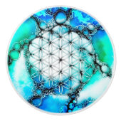 花 – 色鮮やかな方法2 セラミックノブ (正面)