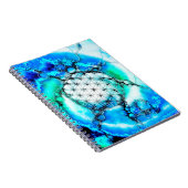 花 – 色鮮やかな方法2 ノートブック (右側)