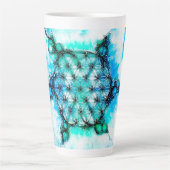 花 – 色鮮やかな方法3 カフェラテマグ (正面)