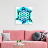 花 – 色鮮やかな方法3 キャンバスプリント (インサイチュ (リビング))