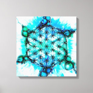 花 – 色鮮やかな方法3 キャンバスプリント