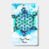 花 – 色鮮やかな方法3 バッジ (Back)