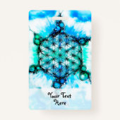 花 – 色鮮やかな方法3 バッジ (正面)