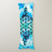 花 – 色鮮やかな方法3 + 4 ボディピロー (正面縦)