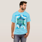 花 – 色鮮やかな方法3 Tシャツ (正面フル)