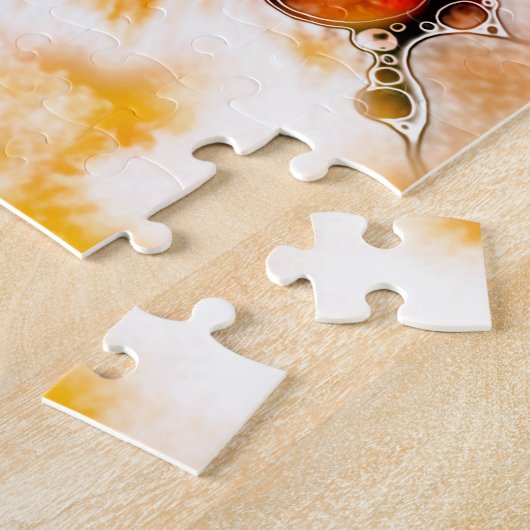 花 – 色鮮やかな方法4 ジグソーパズル (側面)