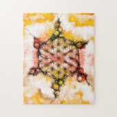 花 – 色鮮やかな方法4 ジグソーパズル (縦)