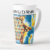 花 – 色鮮やかな方法5 カフェラテマグ (右アングル)