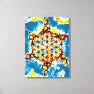 花 – 色鮮やかな方法5 キャンバスプリント