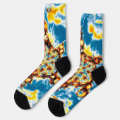 花 – 色鮮やかな方法5 ソックス (左)