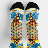 花 – 色鮮やかな方法5 ソックス (上部)