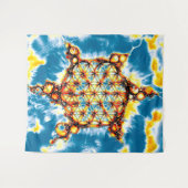 花 – 色鮮やかな方法5 タペストリー (正面(横))