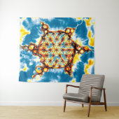 花 – 色鮮やかな方法5 タペストリー (インサイチュ(横))