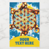 花 – 色鮮やかな方法5 フードラベル (シングルラベル)