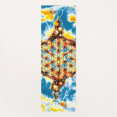 花 – 色鮮やかな方法5 ヨガマット (正面)