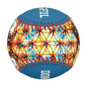 花 – 色鮮やかな方法5 野球ボール (正面)