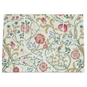 花、花柄、ウィリアム・モリス大ギフト ラージペーパーバッグ (正面)