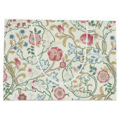 花、花柄、ウィリアム・モリス大ギフト ラージペーパーバッグ (裏面)