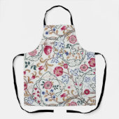 花、花柄、ウィリアム・モリス エプロン (正面)