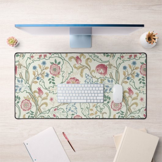 花、花柄、ウィリアム・モリス デスクマット (オフィス1)
