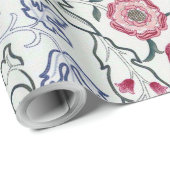 花、花柄、ウィリアム・モリス ラッピングペーパー (ロールコーナー)