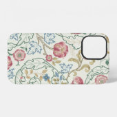花、 花柄、 ウィリアム・モリス iPhoneケース (裏面横)