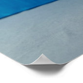 花 |花瓶の白い虹彩 ポスター (角)