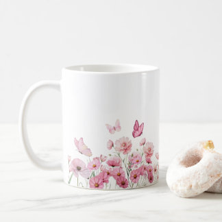 花 花 コーヒーマグカップ