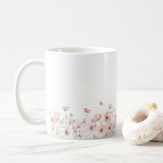 花 花 コーヒーマグカップ
