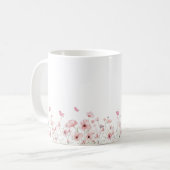 花 花 コーヒーマグカップ (正面左)