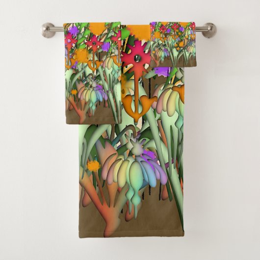 花 花 花 バスタオルセット (インサイチュ)