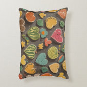 花、落下離れする、快適、深い睡眠、 アクセントクッション (正面(垂直))