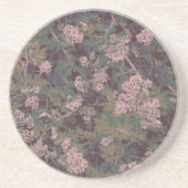 花、葉およびカムフラージュ コースター (正面)